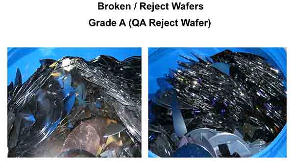 where to find broken silicon wafers