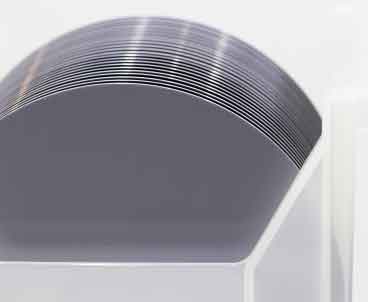 double side polished silicon wafers for research