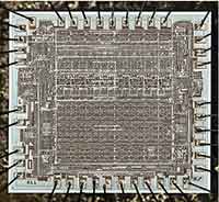 Image of Silicon Mircroprocessor