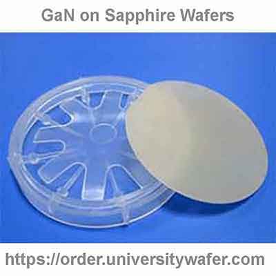 2 inch gallium nitride sapphire wafer