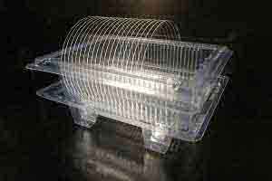 Borofloat 33 wafers in cassette