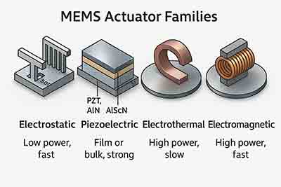 Learn about MEMS actuators MEMS Actuators