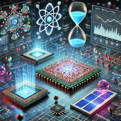 nanocrystal applications various nanocrystal applications, including their use in quantum computing, high-resolution displays, biosensors, and solar cells