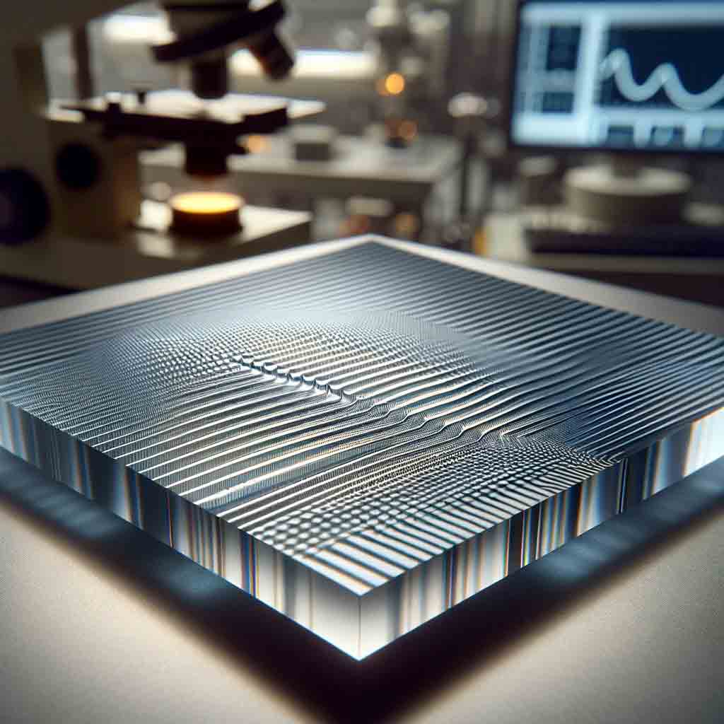 what does periodically poled linbo3 substrates look like