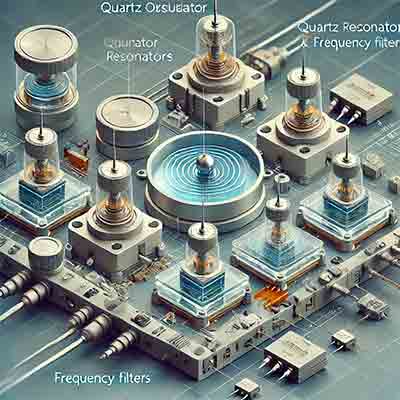 Quartz wafers Piezoelectric Devices