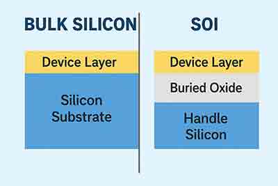 SOI Structure Silicon on insulator stucture